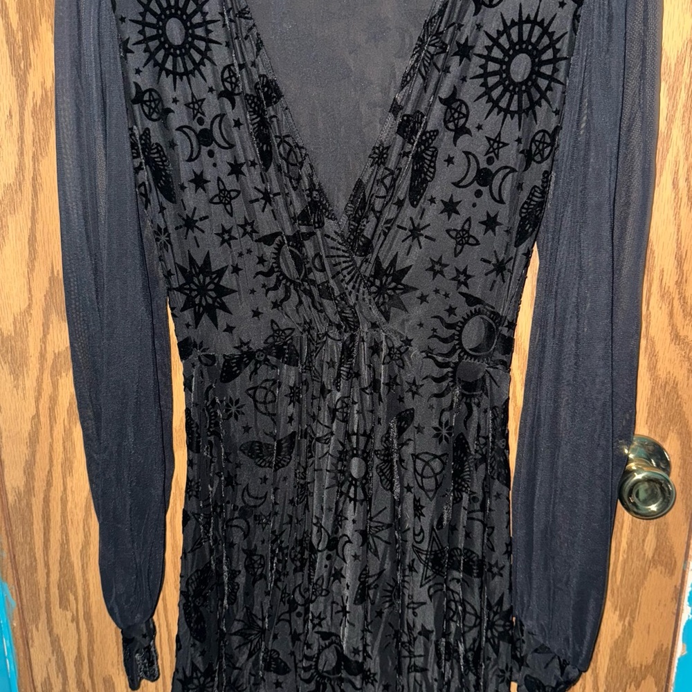 Blackmilk witchy Celestial Print Dress